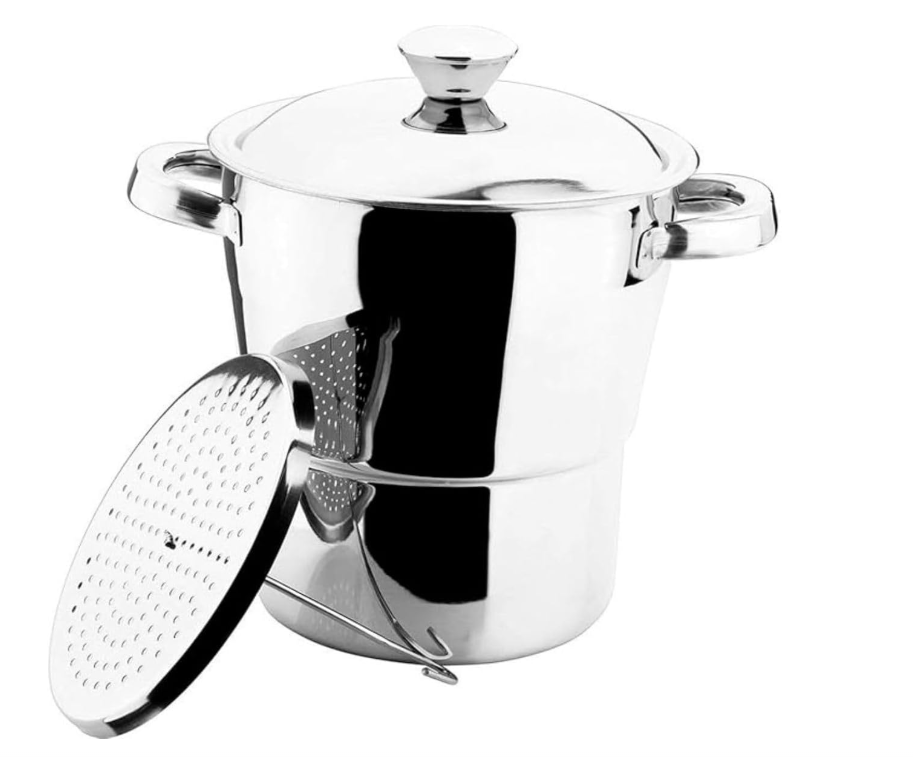 Cuscuzeira inox